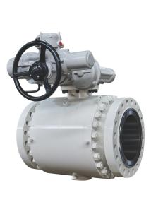 China 3 Piece Forged Steel Industrial Ball Valve Trunnion Mounted Class 150 - 2500 wholesale