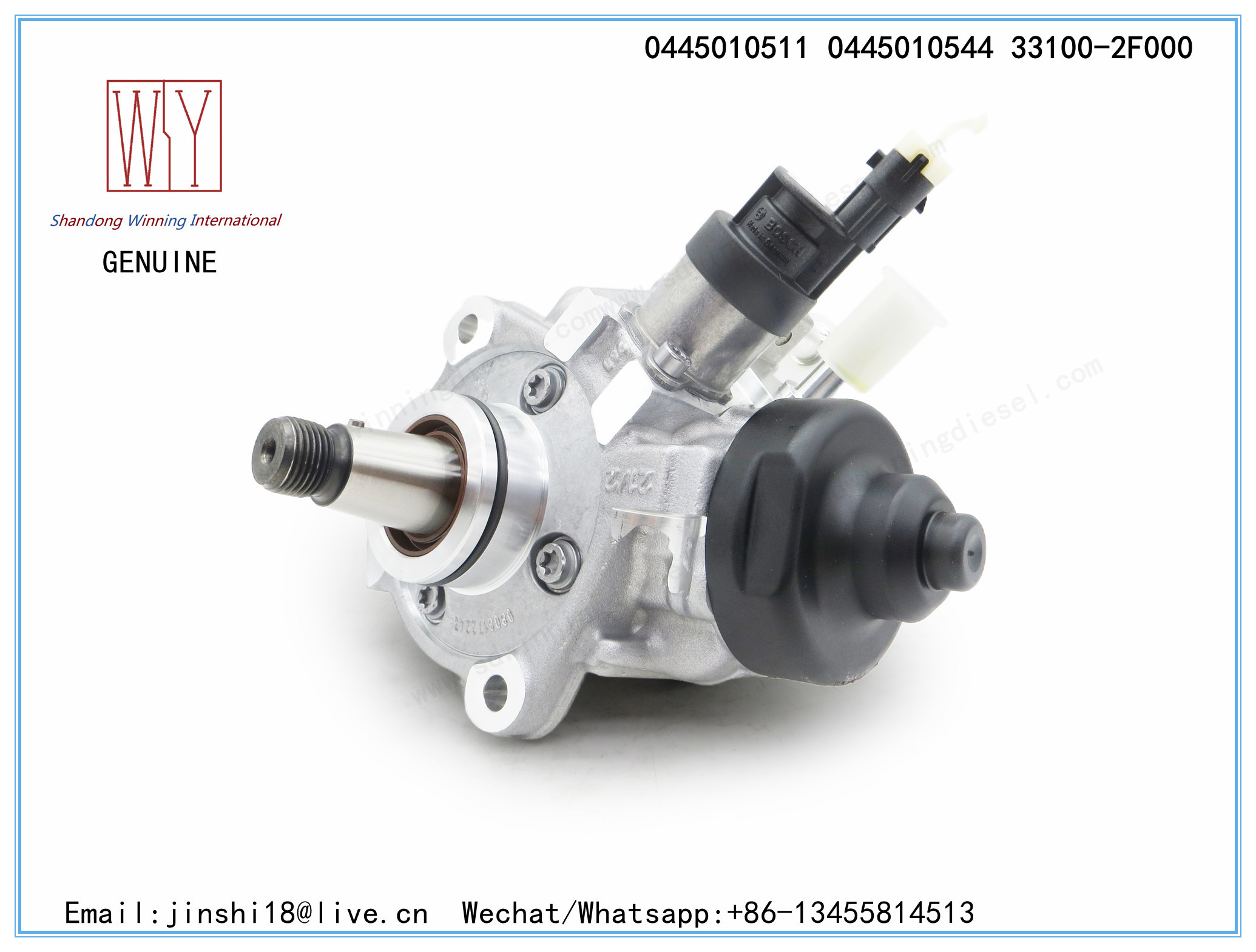 BOSCH GENUINE AND BRAND NEW DIESEL FUEL PUMP 0445010511, 0445010544, 33100-2F000
