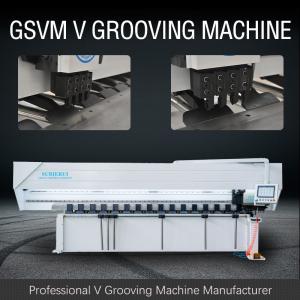 China High Speed Aluminium Sheet Grooving Machine V Metal Grooving Machine Elevator 1560 wholesale