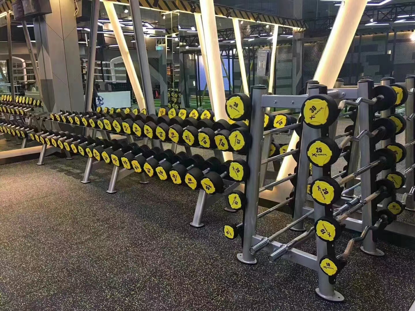 Wholesale Commercial Gym Fitness Equipment Urethane Dumbbells