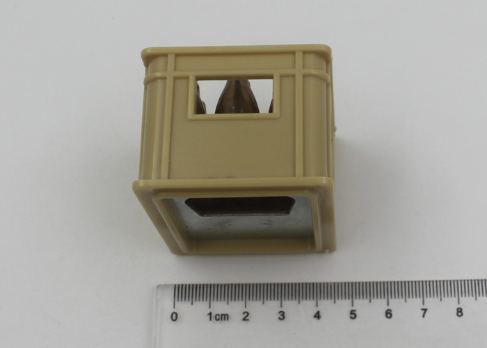 Plastic ABS + Metal Automatic Bottle Opener Crate Shaped With Logo Imprint