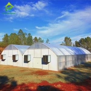 China 100% Darkness Light Deprivation Greenhouse 0.5KNm2 Automated Blackout Greenhouse wholesale