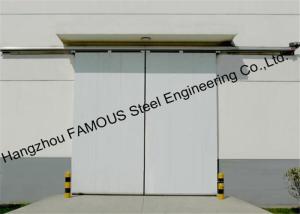 China Customized Aluminum Alloy Glass Industrial Sliding Garage Doors Powder Coated wholesale