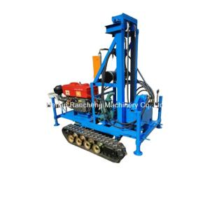 China Compact Crawler 150m Deep Water Well Drilling Rig Machine wholesale