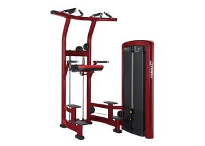 China Q235 Steel Assist Dip Chin Machine Red Black Cushion wholesale