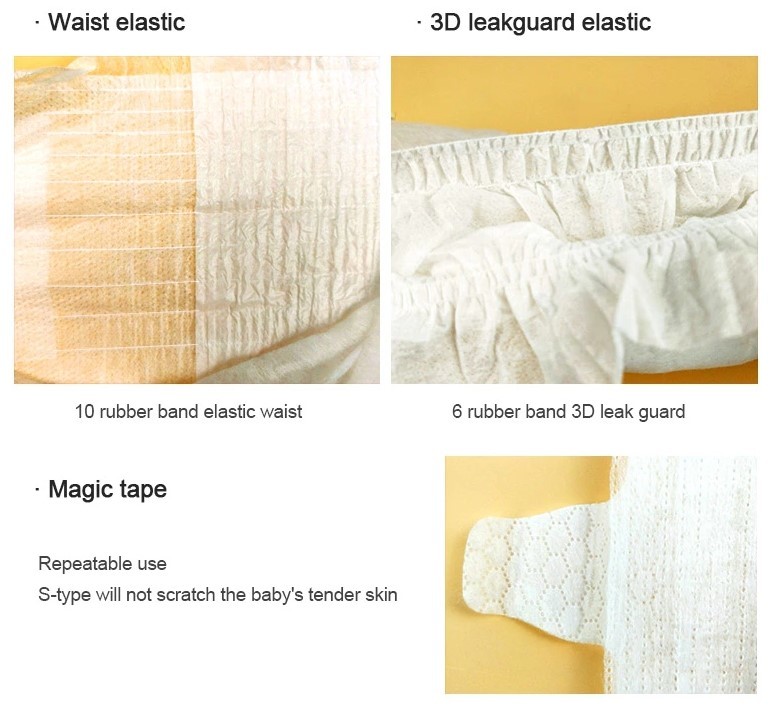 Non Woven Disposable Baby Diaper
