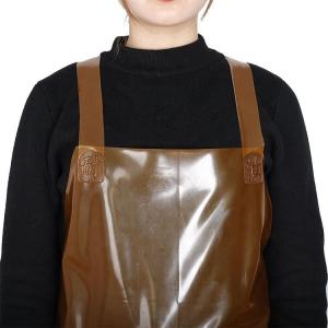 China TPU Apron With Plastic Adjustable Arclock Buckle Butcher apron Antifouling Chemical Resistant Unisex Vinyl Apron wholesale
