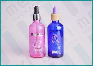 China 25ml Frosted Glass Dropper Bottles Childproof Essential Oil Dropper Bottles on sale