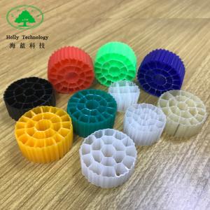 China Koi Pond K1 Bio Filter Media For Fish Farming , Moving Bed Biofilm Reactor wholesale