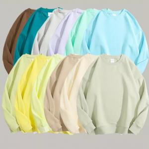 China OEM Sublimation Blank Oversized Sweatshirts Without Hood 100% Cotton wholesale