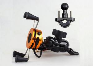 China OEM Motorcycle Spare Parts , 360 Degree Rotation Motorcycle Handlebar Phone Holder wholesale