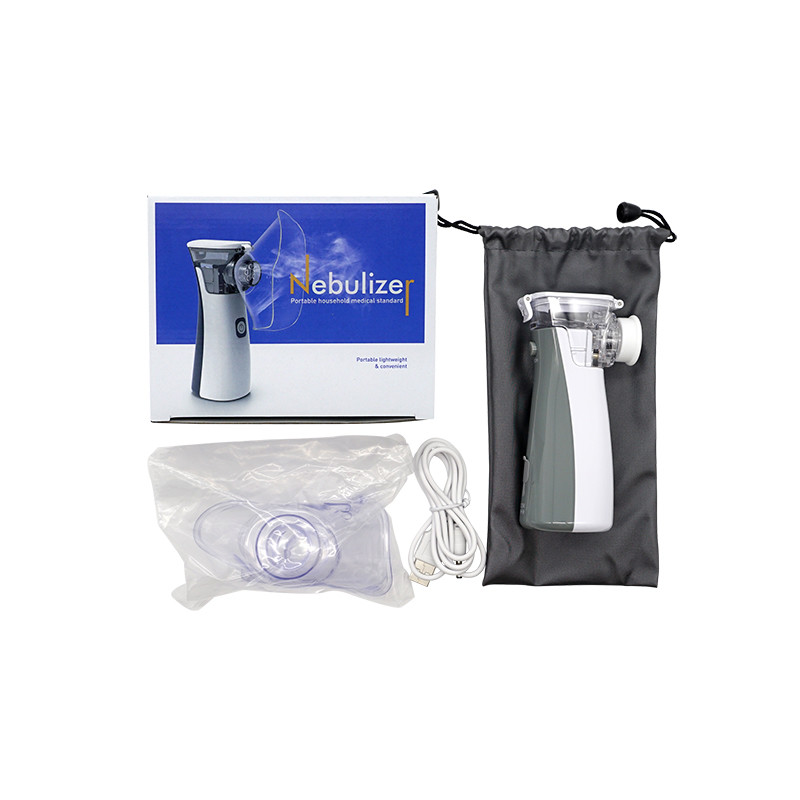 Li Battery Operated Portable Mesh Nebulizer For Travel Waterproof