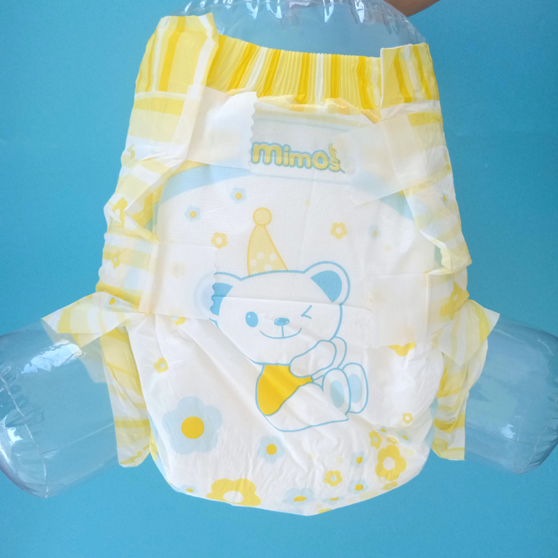 Customized Prints High Absorption Ultra Thick Adult Diaper Soft Breathable Durability