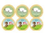 Decorative Design Your Own Stickers , Vinyl Personalised Business Stickers