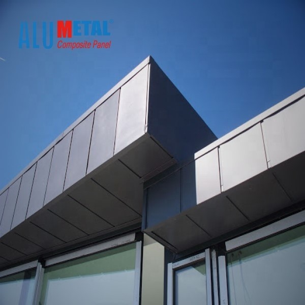 PVDF Acp Aluminium Composite Panel B2 Fire Resistant Mould Proof