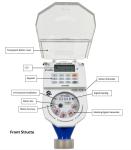 Waterproof DN25 16MPA STS Prepaid Water Meter Class C