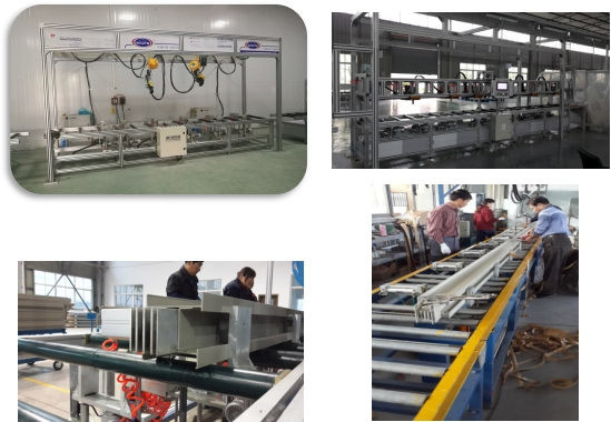 Manual Riveting Aluminum Hanger Busbar Assembly Line