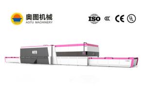 China Radiation Glass Tempering Furnace , Glass Toughening Machine ISO Certification wholesale
