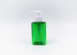 China 3.38oz Green Plastic Lotion Cream Bottle For Shampoo wholesale