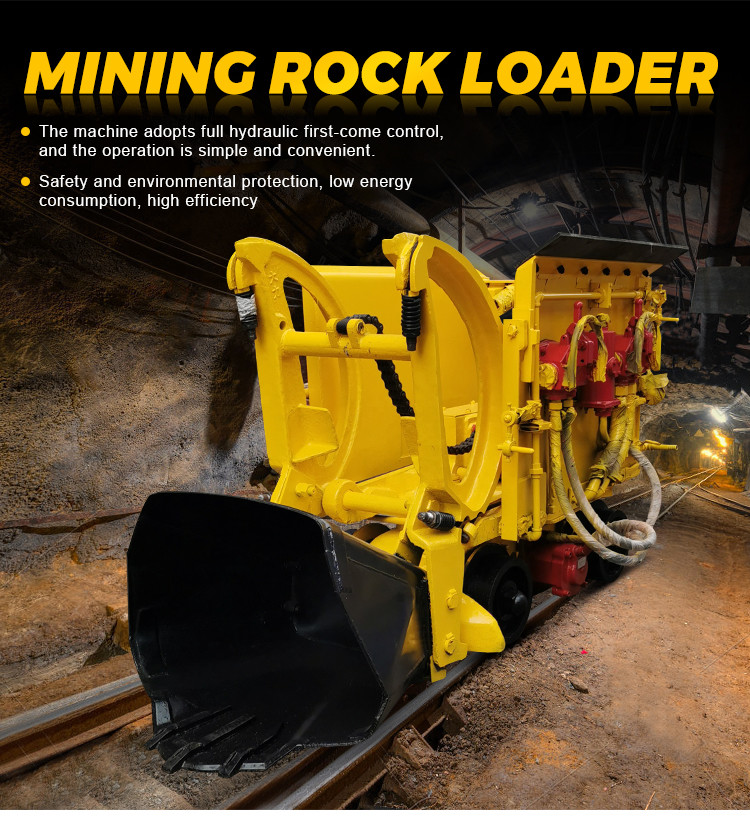 20-30m3/H Rock Loader Air Rock Loading Machine Used In Coal Mines
