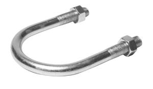 China U Bolt L Shaped Anchor Bolts , Plate Anchor Bolts Combined With Nuts wholesale