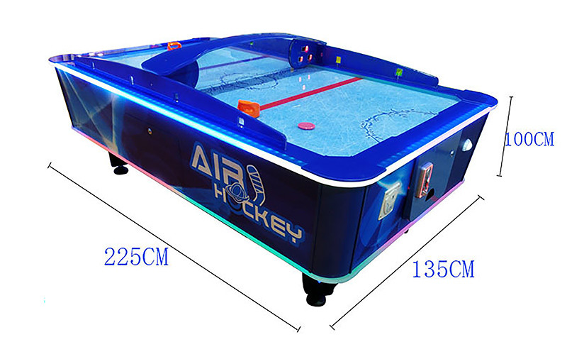 Gzcosmos Waterproof Air Hockey Table Indoor Entertainment 2 Players