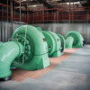 Stainless Steel Horizontal Francis Turbine Generator Automatic Control 6.3kV Power Supply
