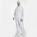Disposable Microporous Coverall Hazmat Suit Excellent Protection against