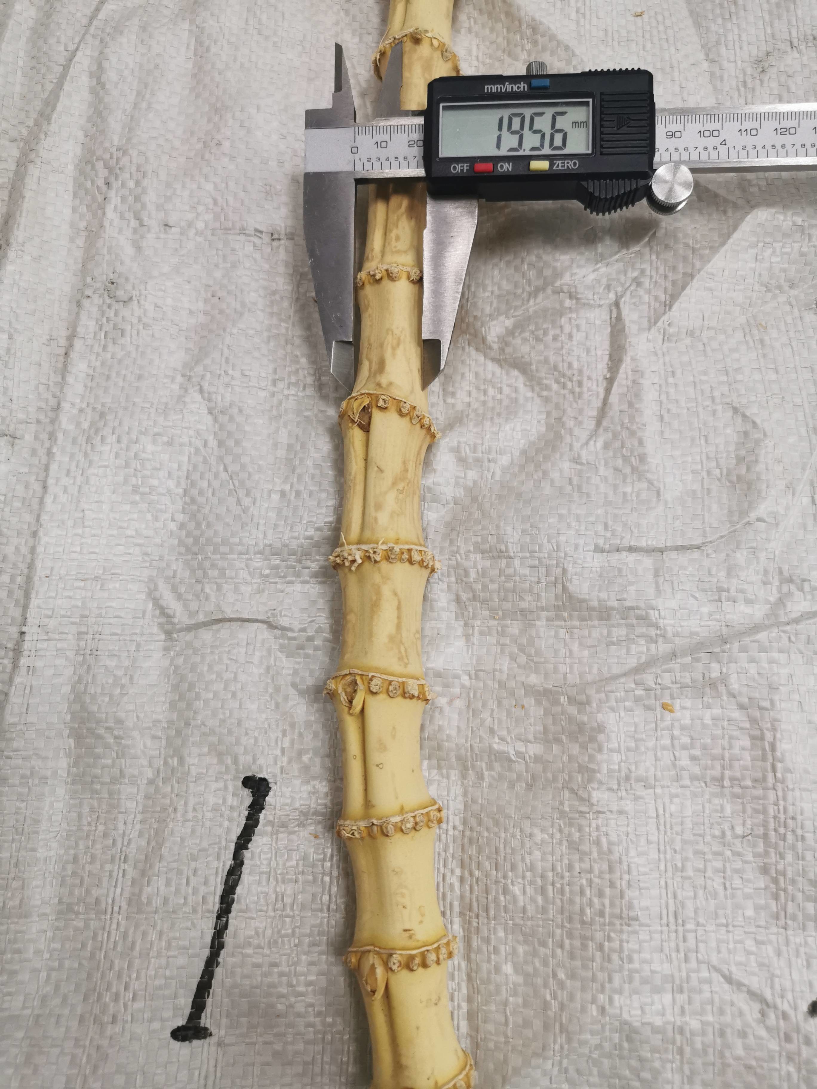a pair 15cm(5.9 in) Bamboo Bag Handle Bamboo Purse Handle handbag handle bag hardware