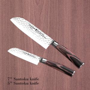 China Cerasteel Knife 2 Set 5'' Santoku , 7'' Santoku wholesale