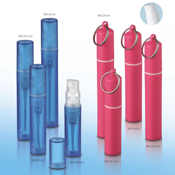 Industrial Personal Care 1.5ml 2ml 2.5ml 3ml Pocket Sprayer Bottle with PP Collar