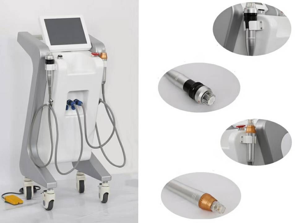 Fractional radiofrequency micro needling skin maintenance microneedle nurse system