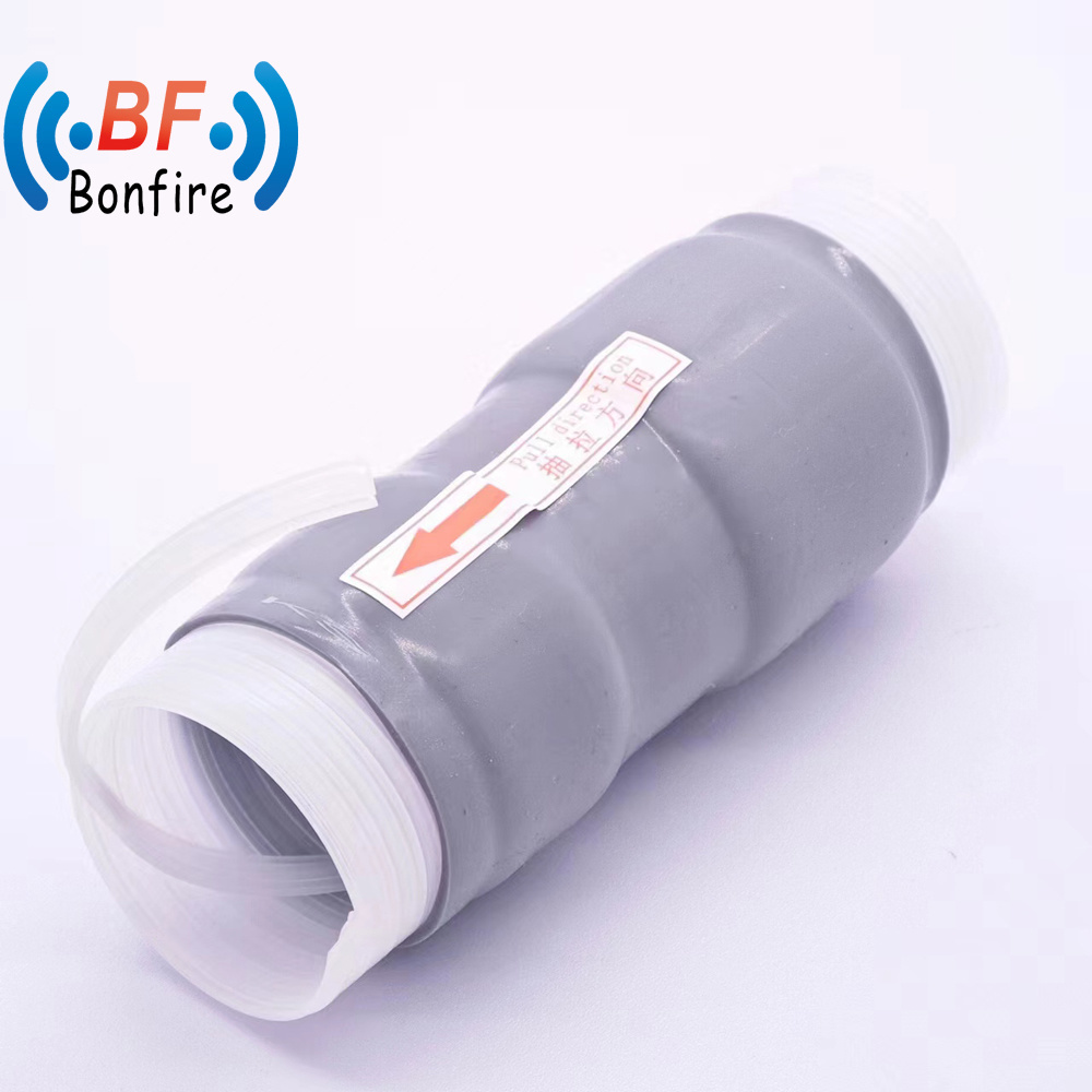 China Manufacture IP68 Waterproof 4G 5g Telecommunication Cable Connector Sealing Silicone Rubber Cold Shrink Tube