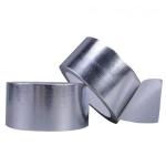 Fireproof HVAC Thermal Insulation Aluminium Tape Heat Resistant Fiberglass Cloth