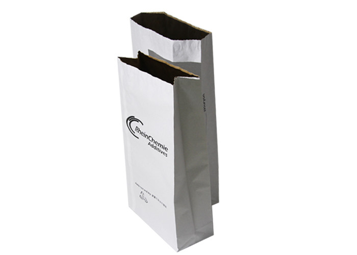 Square Bottom Custom Printing Biodegradable Paper Bag For Packaging Corn Starch