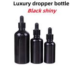5ml Black Glass Dropper Bottle OEM 15 Ml Amber Glass Bottles