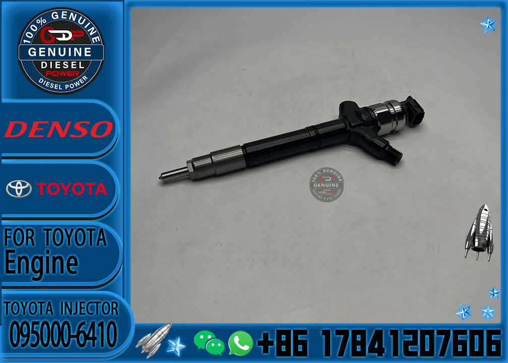 Fuel Injector 095000-6410/095000-6040 Diesel Fuel Injector 23670-0R030/23670-0R020 For Toyota Truck