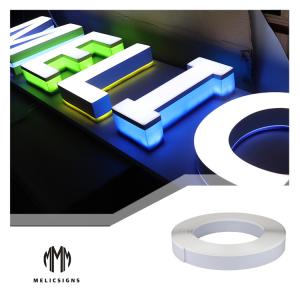 China 100 Meters Length No Edge Waterproof 8cm Polymer 3D Side Pass Light Strips wholesale