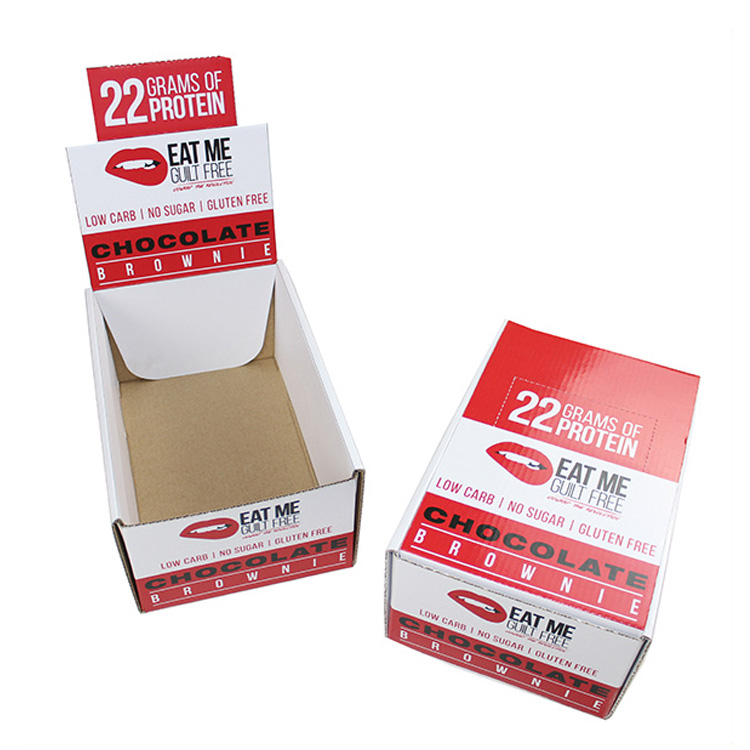 CMYK / Pantone Paperboard Packaging Box 3-7layers For Chocolate