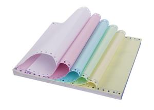 China Computer Print 5 Ply 190mm 103um Non Carbon Copy Paper wholesale