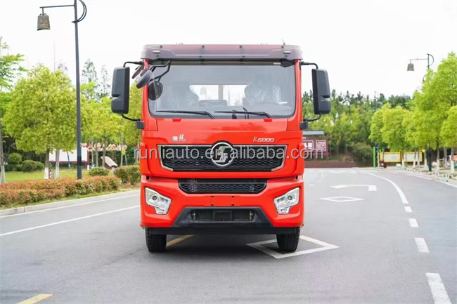Shacman 4x2 8ton Excavator Loader Loading Tow Wrecker Flatbed Cargo Truck