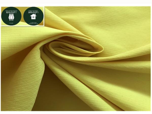 Jacquard Taslon Recycled Plastic Bottle Fabric Ribstop Cationic Coated