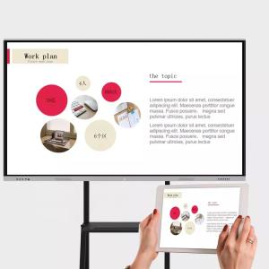 China HDMI Digital Interactive Whiteboard , 3840x2160 100 Inch Smart Board wholesale
