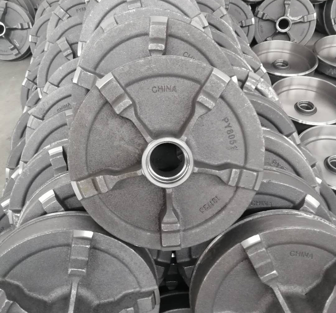 Sand Casting Process for Long-Lasting Cast Iron Trailer Hub by OEM Cast Trailer Parts
