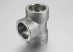 EN10241 SCH160 A515 Threaded Pipe Fittings , Threaded Reducing Tee