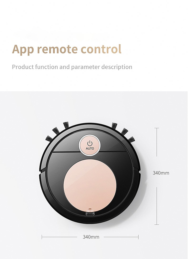 1300pa Smart Sweeper Cleaner Robot 150m2 Intelligent Home Appliances