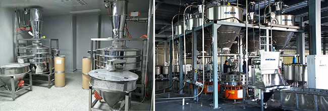 Powder Particle Ultrasonic Vibro Separator Machine With Vacuum Conveyor