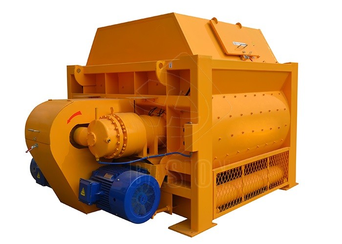 twin sahft concrete mixer
