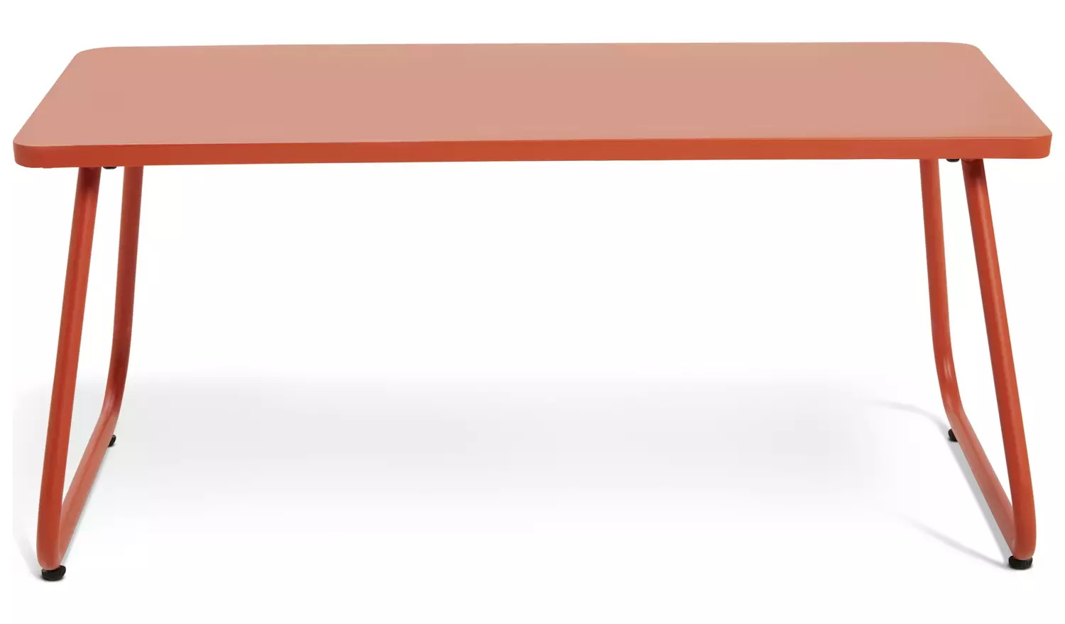 Outdoor Furniture AJUNION Colorful Macaron Metal Patio Set with 4 Seating Lounge Chairs