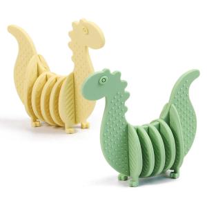China Kids Educational Soft Silicone Building Blocks Animal Shape Silicone Blocks wholesale